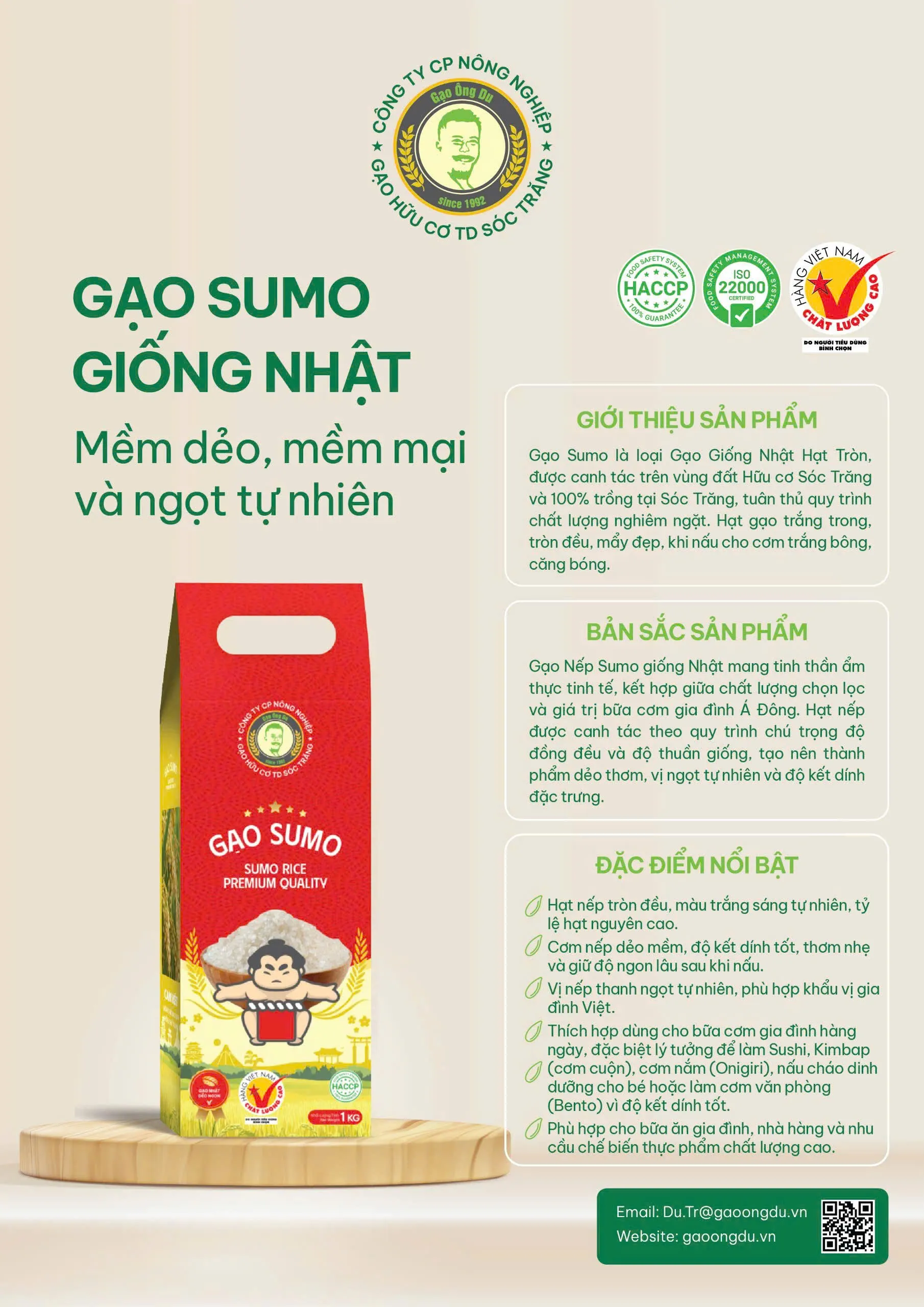 Gạo Sumo Giống Nhật (Sumo Rice - Premium Quality) 2